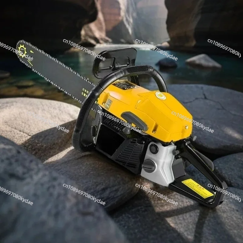 9800W TWO-Stroke  Chainsaw Easy Start Handheld Tree Felling Chopper Home Garden Landscaping Tool