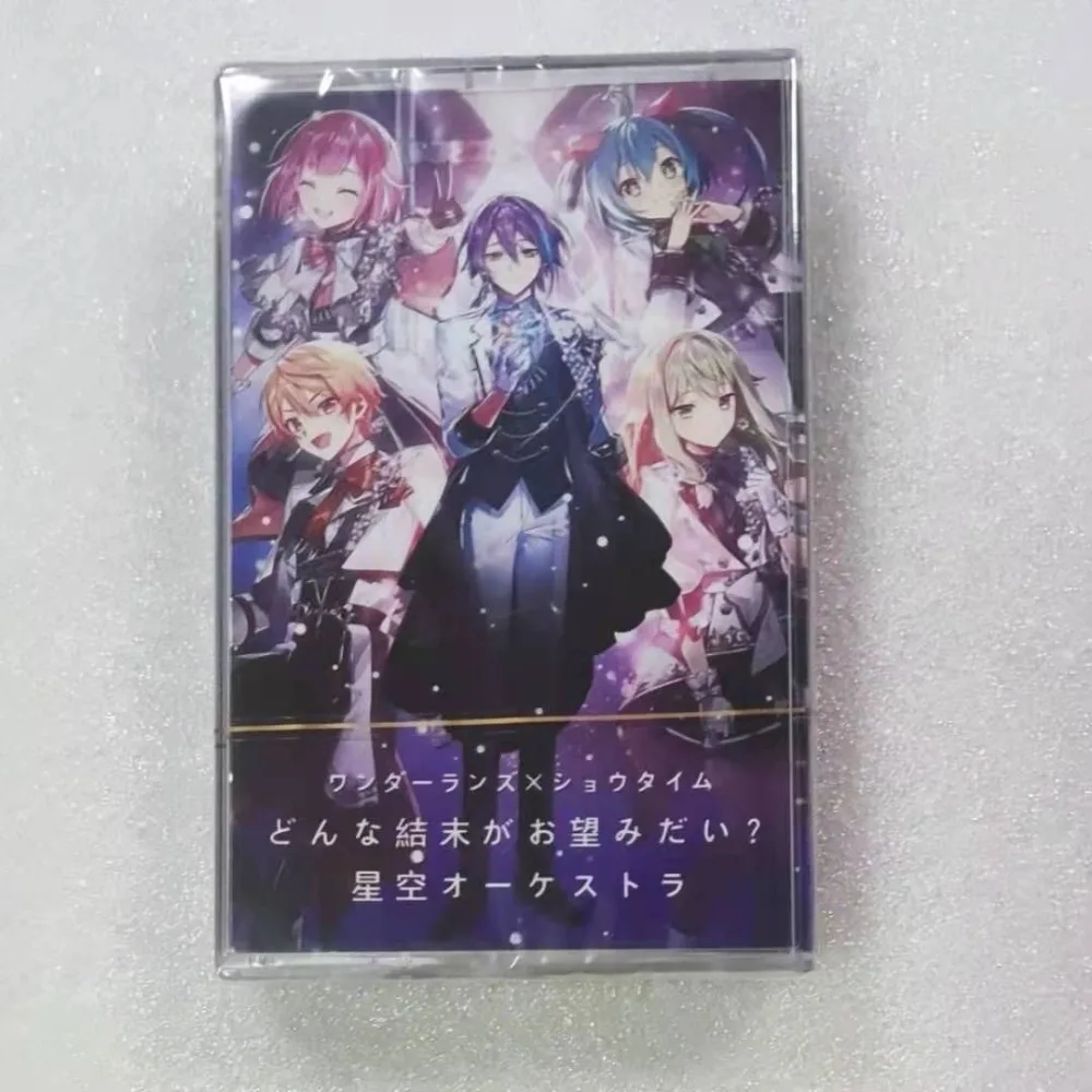 

Popular Mobile Game Music Project, Stage Troupe Group Single Music Cassette Brand New Unopened with Japanese Lyric Book Attached