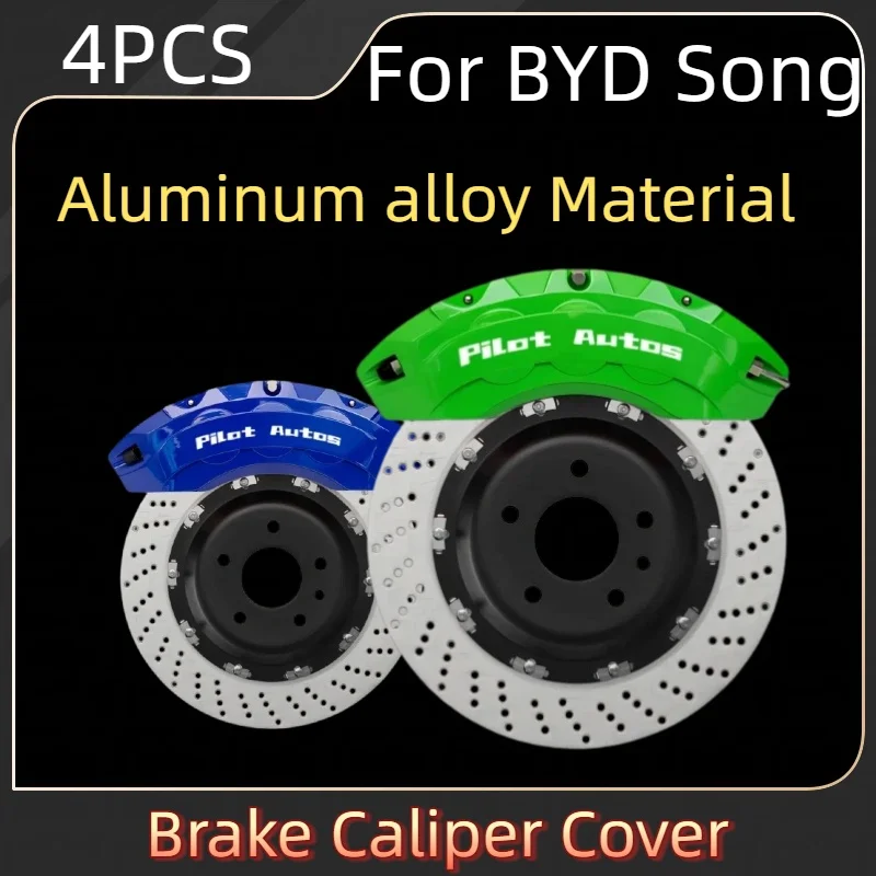 For BYD Sealion 06 DM-i EV Car Brake Caliper Cover Aluminum Alloy Front Rear Wheel Decoration Exterior For BYD Song L