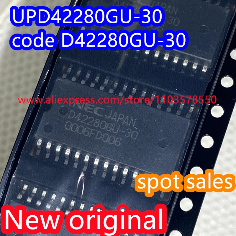 5PCS  2Mbit Field Buffer UPD42280GU-30 code D42280GU-30 package SOP28 brand new original D42280GU