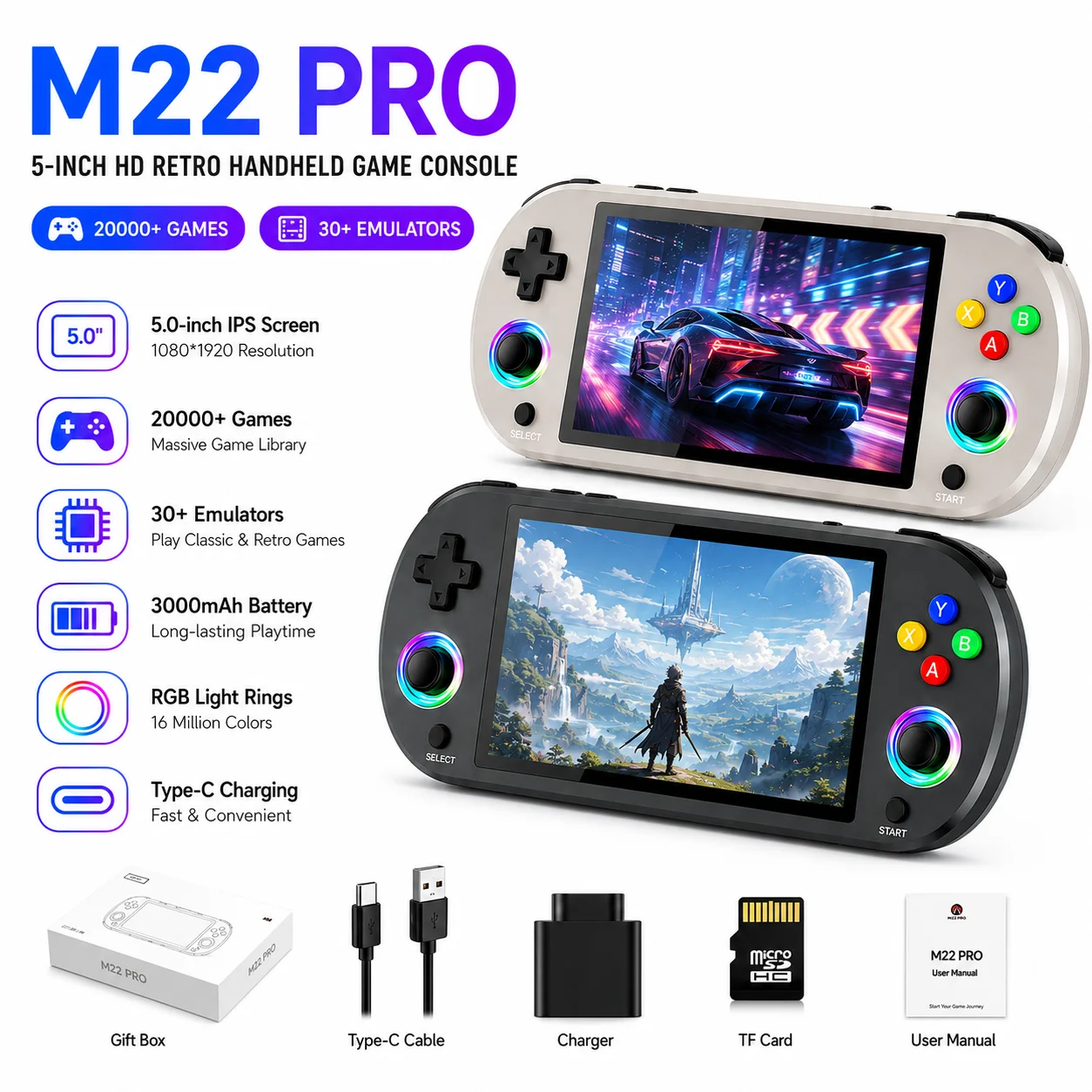 Party Games Uk - Appareil de jeu de poche M22PRO