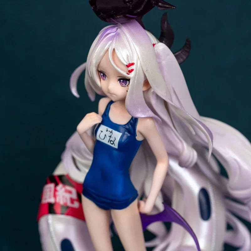 Figurine d'archive bleue Kawaii, belle fille, Sorasaki Hina, maillot de bain, beurre, modèle de jeu, anime, PVC, jouets d'ornement à collectionner, 24cm