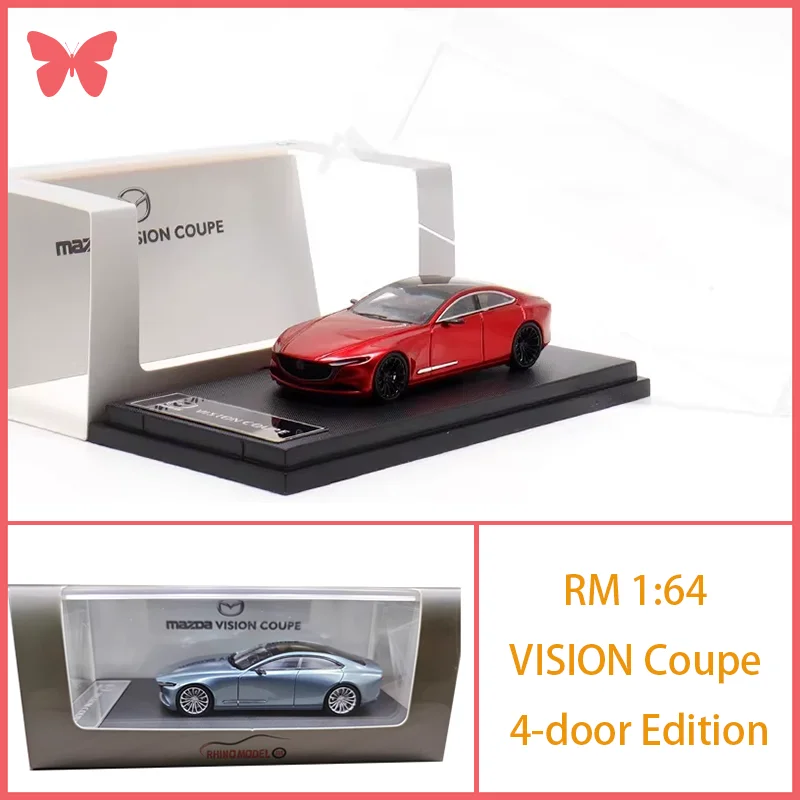 

Коллекционная модель автомобиля RM Diecast 1:64 VISION Coupe 4-door Edition из сплава, классика, сувенир для взрослых, статическая модель для демонстрации