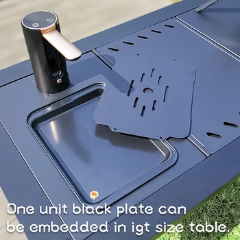 IGT Masa Su Sebili Elektrikli Katlanır Şarjlı Su Sebili Serin Kamp Ekipmanları IGT Masa Aksesuarları