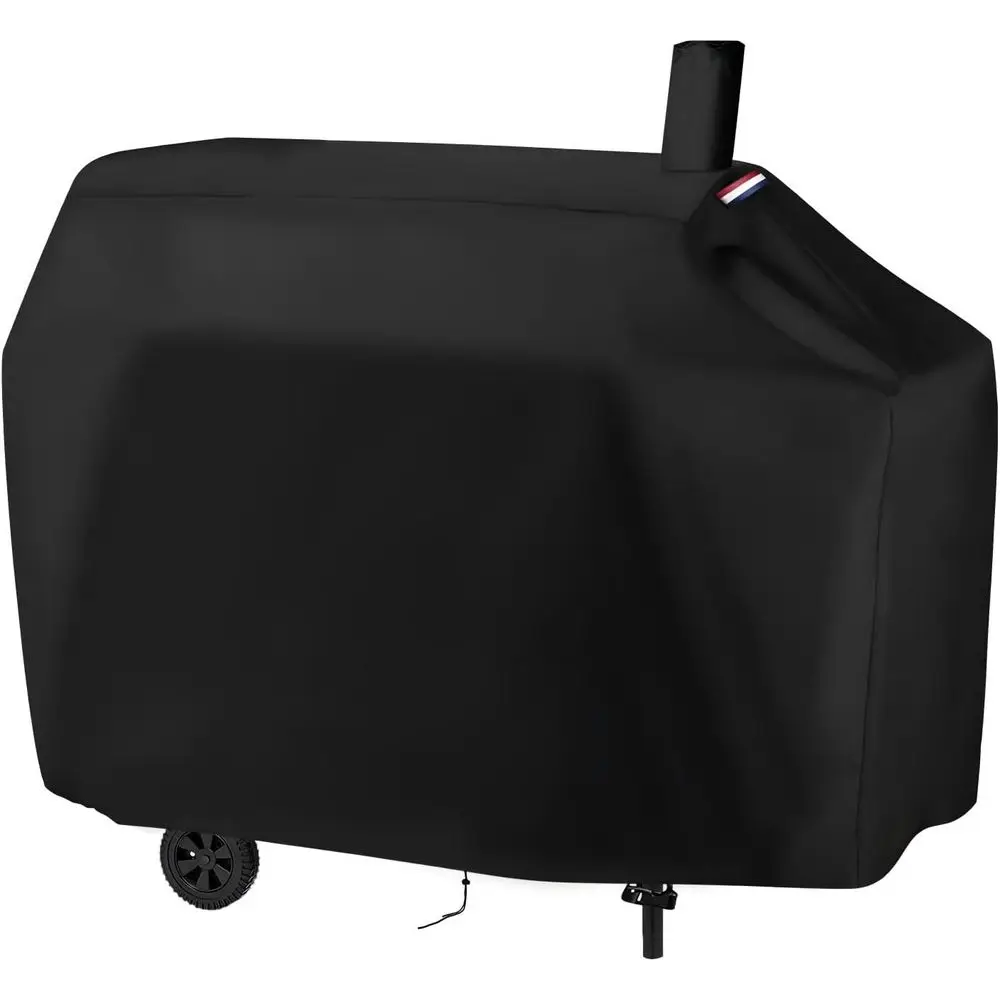 

Grill Cover for 30 Inch Charcoal BBQ, Outdoor Barrel BBQ Covers for 30 Smoker Griddle Waterproof Cover
