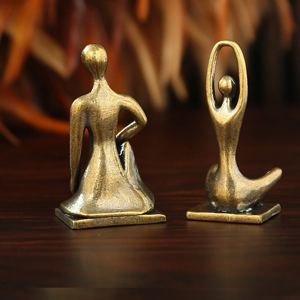 Estátua de Menina Yoga em Esti - Art Craft New Year avaliação e preço