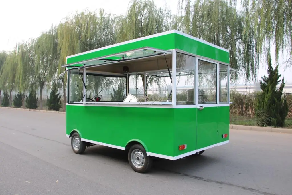 Coffee Van Beer Bar Hot Dog Electric Food Cart Ice Cream Kitchen Restaurant Vintage Mobile Food Truck