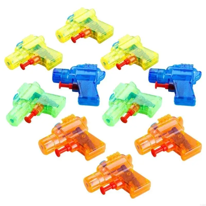 

54DA 10pcs Water Fighting Toy Water Guns Parent-Kids Water Fighting Outdoor Activity