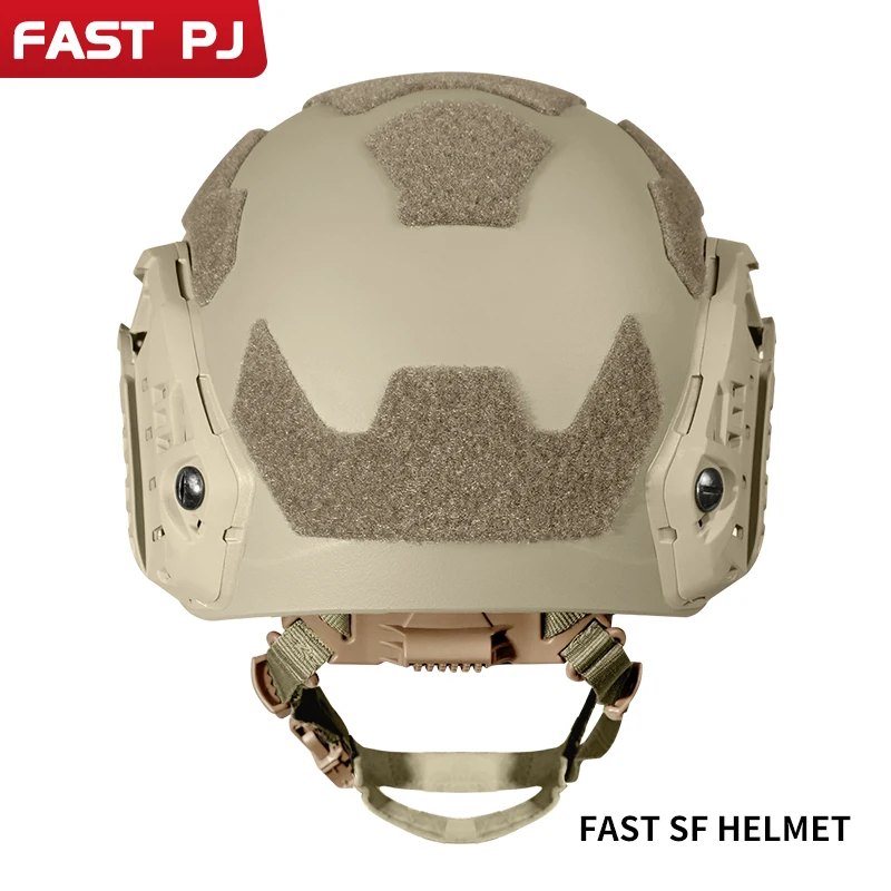 FAST Tactical Ballistic Helmet SF Ultra High Cut ABS Alloy Lightweight Special Operations Paratrooper Fan Field Helmet