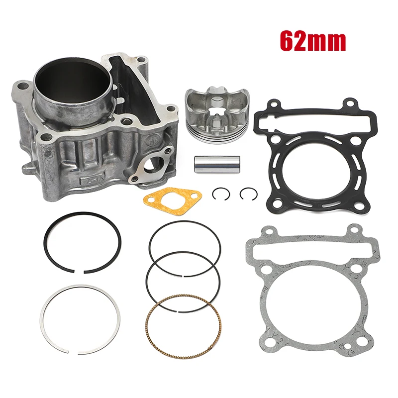 

Комплект цилиндров мотоцикла 62 мм, набор цилиндров с большим отверстием для Yamaha YZF-R 125 YZFR125 YZF R 125 2008-2013, модифицированный комплект поршней двигателя