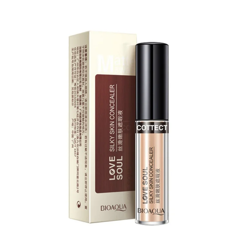 3g Eyes Face Concealer Liquid Cover Dark Circles Acne Natural Effect Foundation Cream Long-lasting Waterproof Cosmetics