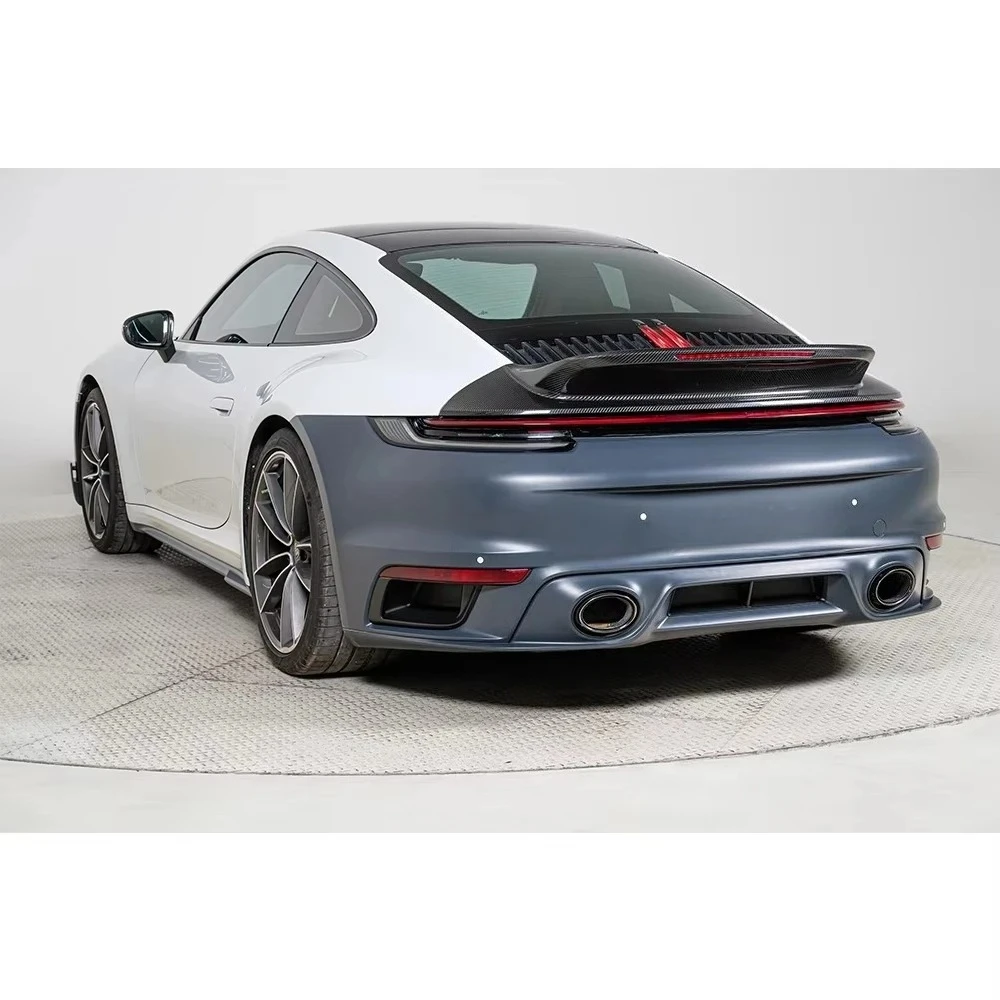Modification PP Rear Bumper Assembly Car Upgrade Luxury Car Body Kit for Carrera 992 2019-2024 5