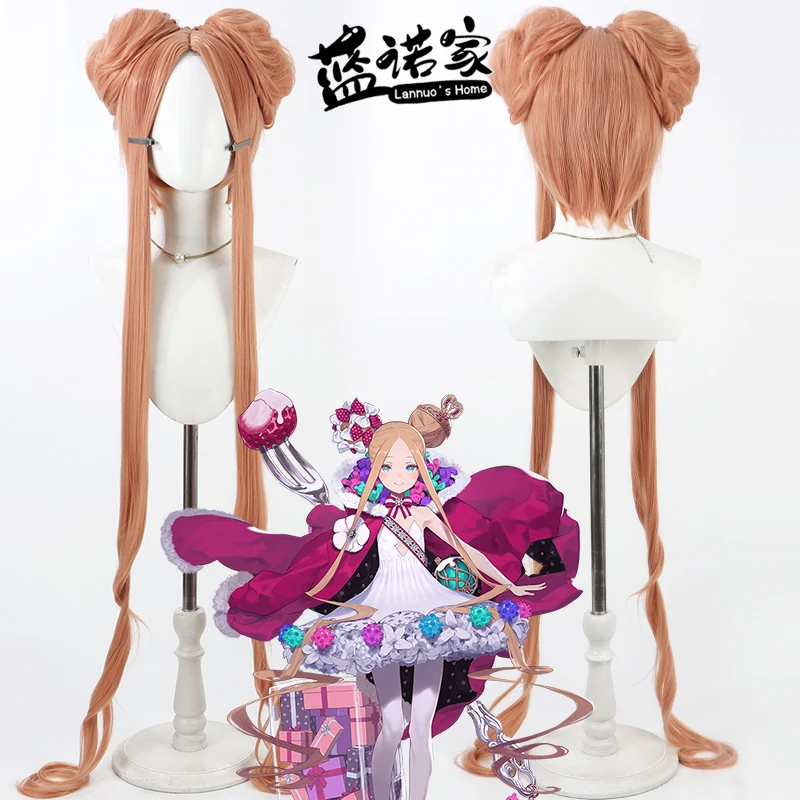 

Игра Fate Grand Orde Эбигейл Уильямс Cos Косплей Парик Хэллоуин Карнавал Вечеринка Опора Синтетические волосы Термостойкое волокно + Кепка для парика