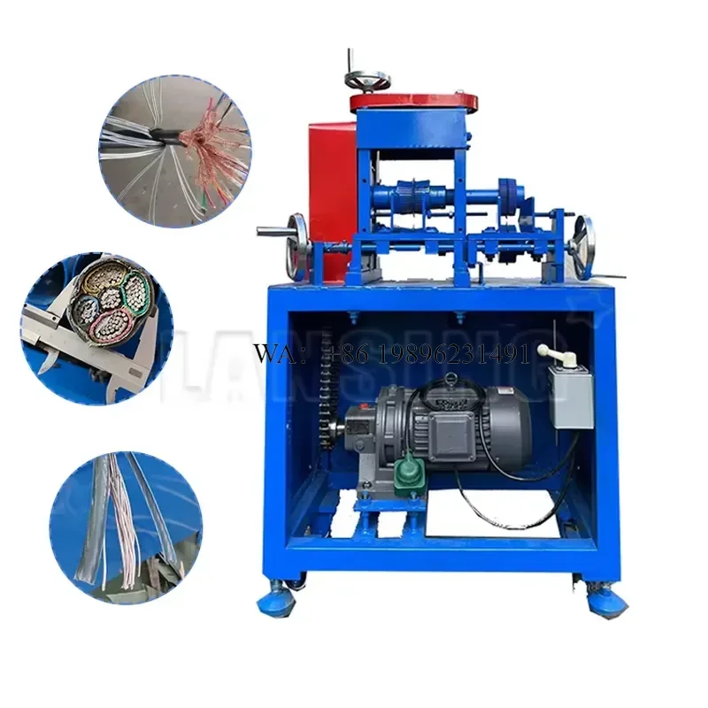Wmwmnu Cable Wire Stripping 5-120mm Copper Wire Stripper for Cutting and Stripping Scrap Copper