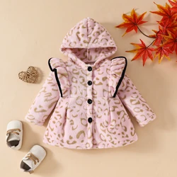 Autumn/Winter Baby girl lace hooded long-sleeved comfortable coat