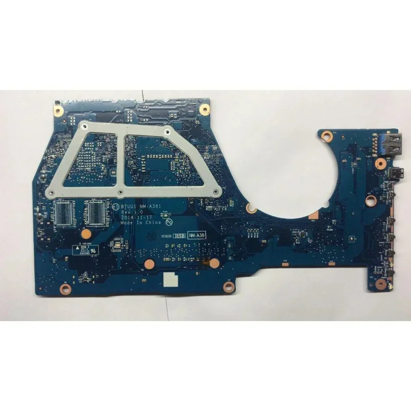 For Lenovo YOGA 3 14 YOGA3 14 YOGA 3-14 Laptop Motherboard NM-A381 Notebook Mainboard CPU I3 5005U DDR3 100% Tested OKhigh Quali