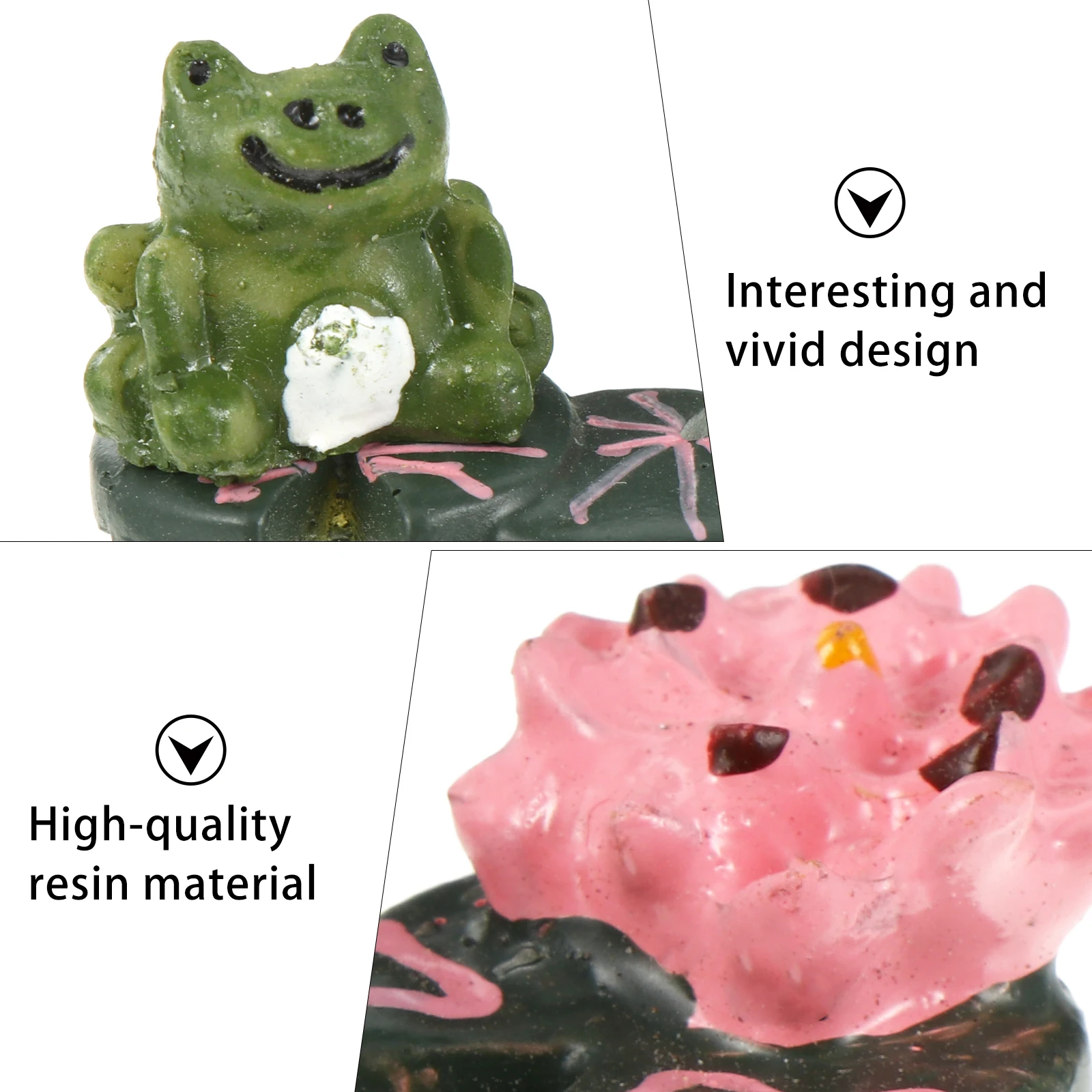 

30pcs Succulent Decor Resin Ornament Resin Ornaments Desk Furniture DIY Terrarium Plant Pot Dollhouse Gift