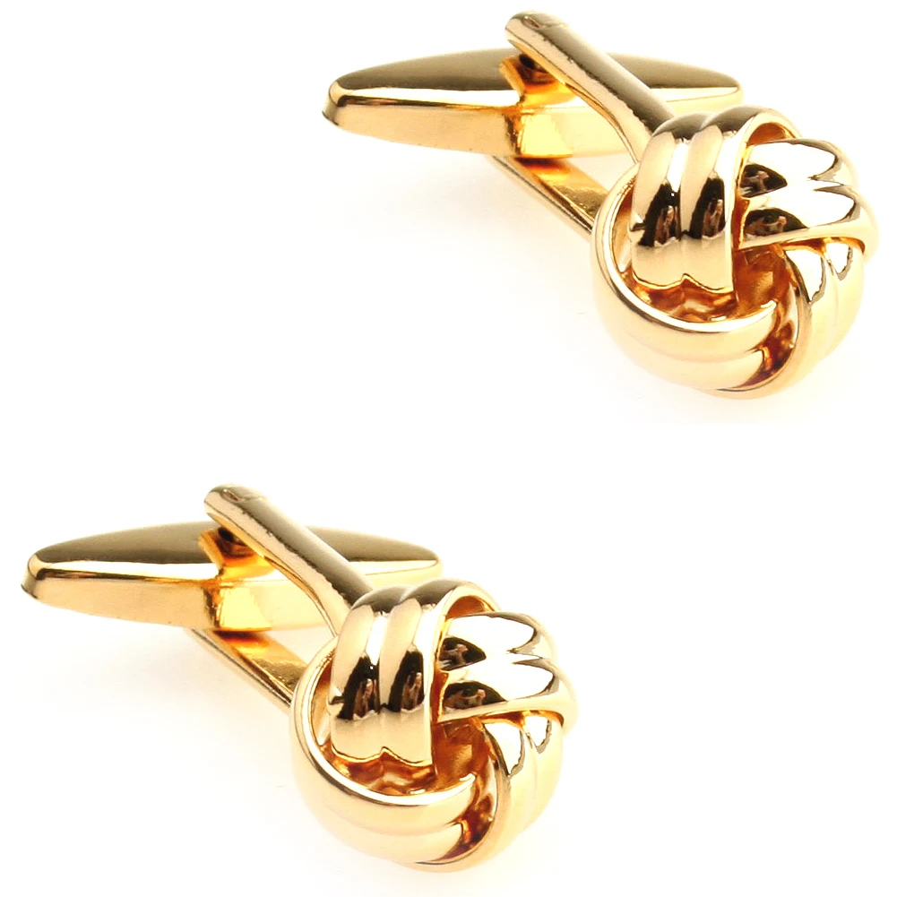 Imagen 4: Gemelos esmaltados con nudos de Metal, 31 diseños más populares, envío gratis