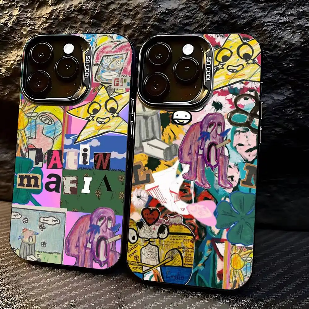 

L-Latin Mafia Phone Case for iPhone 17,16,15,14,13,12,11,Pro,X,Xs,Max,Plus Shockproof Cover