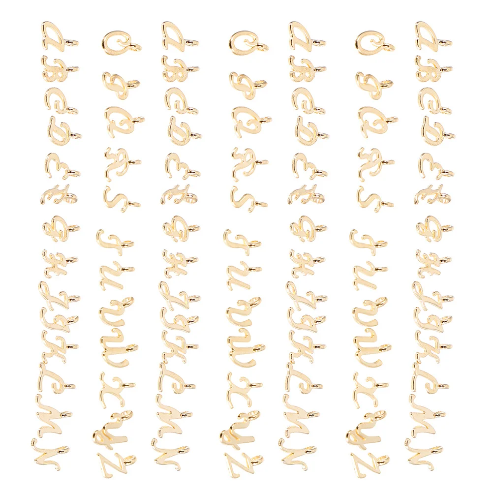 

130 шт., подвески с алфавитом, мини-подвески с буквами, сплав, набор для изготовления ювелирных изделий «сделай сам», для браслетов, ожерелий, персонализированные подарки