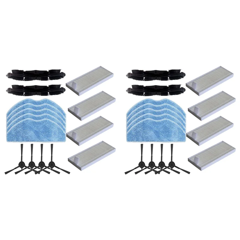 

【Today Only】2X Main Side Brush Filter HEPA Mop Cloth For 360 S8 /S8 Plus Robot Vacuum Cleaner Spare Parts Accessories