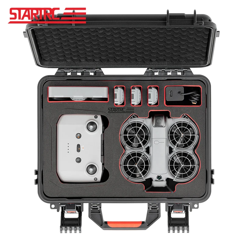 

Портативный водонепроницаемый кейс для хранения DJI Neo 2 Fly More Combo, органайзер, дорожный чемодан, аксессуары для дрона