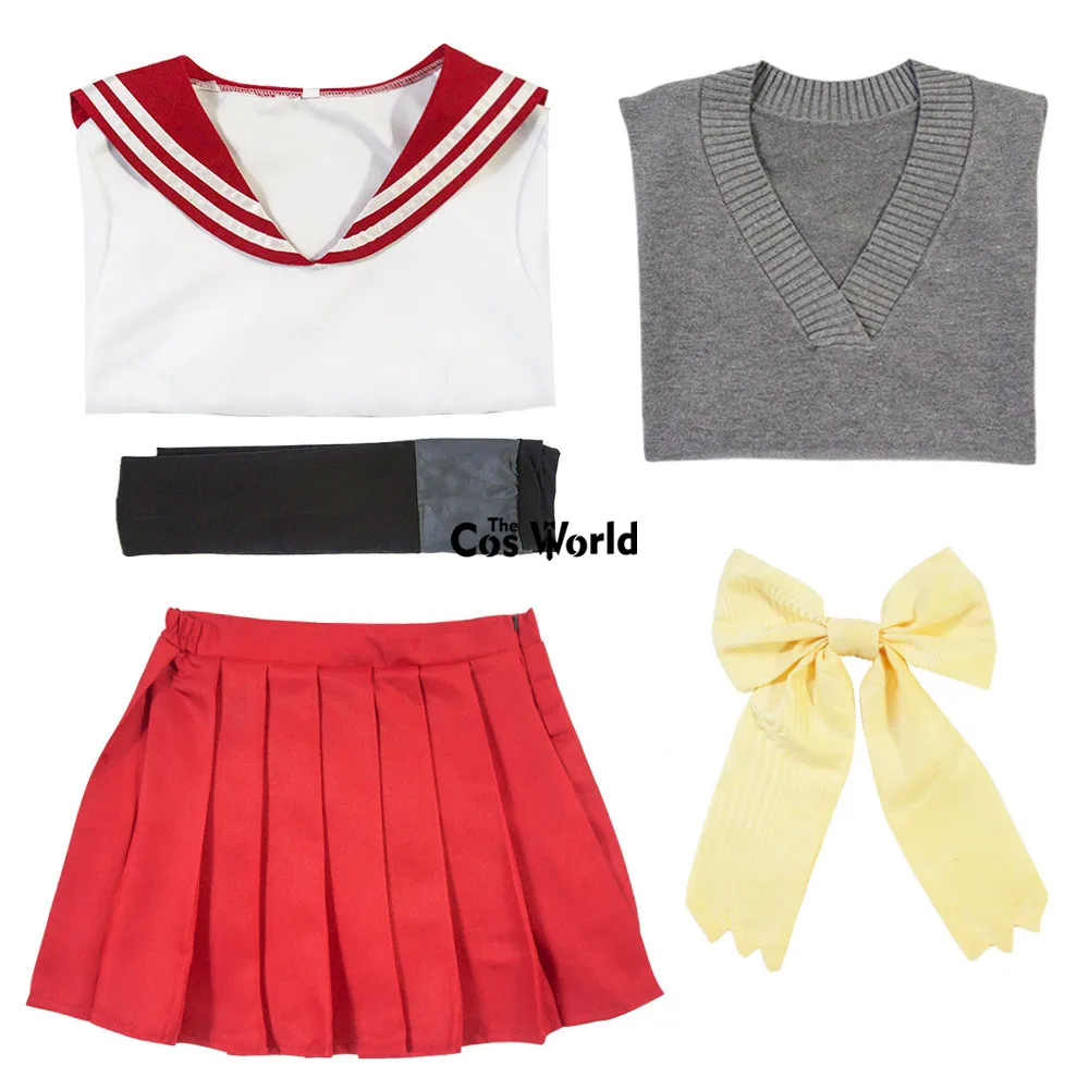 Sono Bisque Doll Wa Koi Wo Suru Inui Sajuna JK School Uniform Sailor Suit Anime Cosplay Costumes image 6