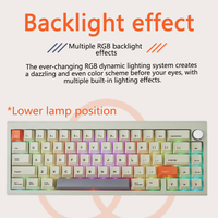  Cidoo V65 V2 Customized Gasket Aluminum Tuotuo Mechanical Keyboard Bluetooth Wireless Via Portable Hot Plug 65 Office
