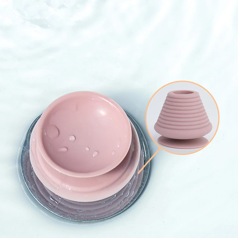Silicone Bathtub Stopper Kitchen Bathroom Sink Drain Bath Plug Stopper For Bathroom Accessorie