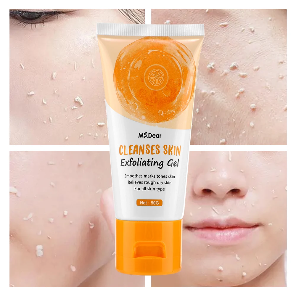 50g Exfoliating Peeling Gel Dead Skin Remove Brighten Gentle Repair Whiten Hydrating Moisturizer Face Care Cream Prevent Melanin