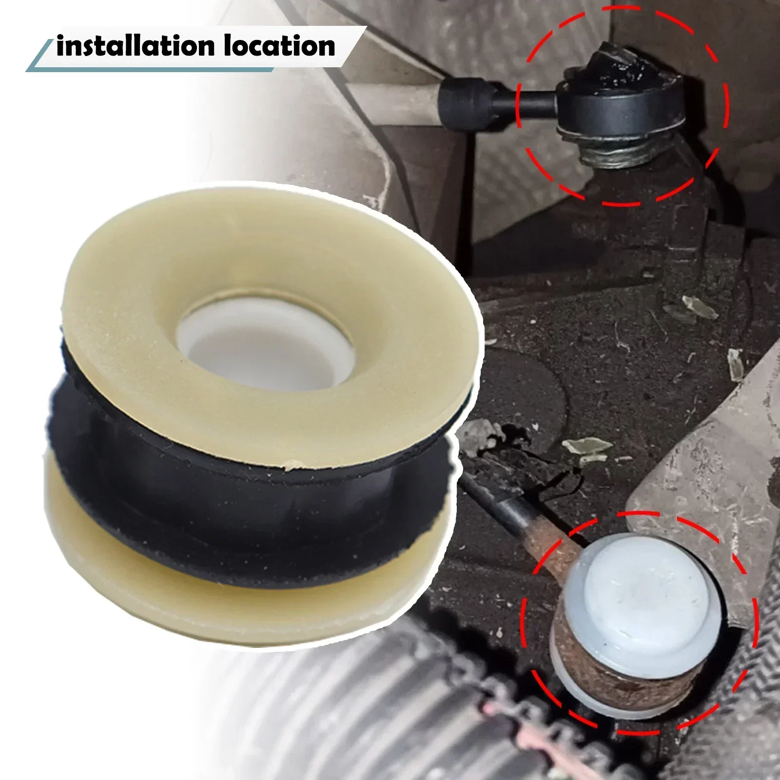 2pc Manual Gear Shift Selector Lever Linkage Cable Shifter Bushing for Opel/Vauxhall Antara 2006-2015 Trans Accessories Parts view 3