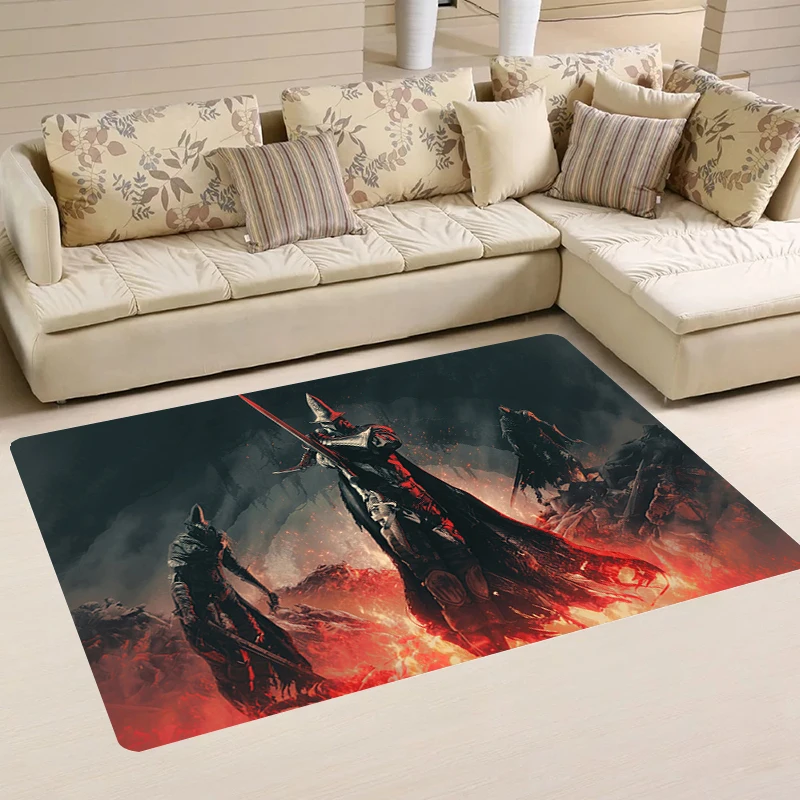 Home Game Dark Souls Living Room House Entrance Mat Kitchen Carpet Balcony Carpets Rugs Foot Rug Doormat Door Mats Bathroom Bath