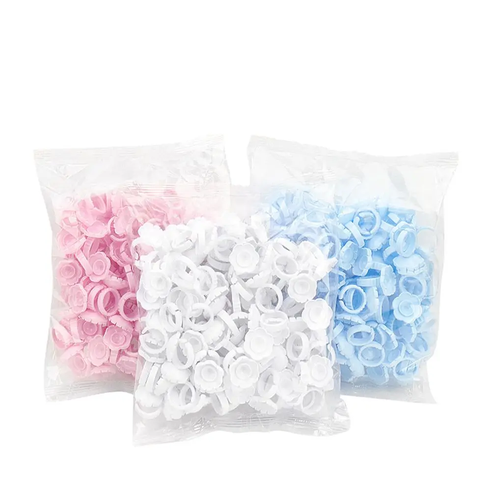 Herramienta para pestañas postizas, herramientas para extensiones de pestañas, accesorios de belleza, soporte de anillo, anillos de pegamento, suministros organizadores, trajes de injerto