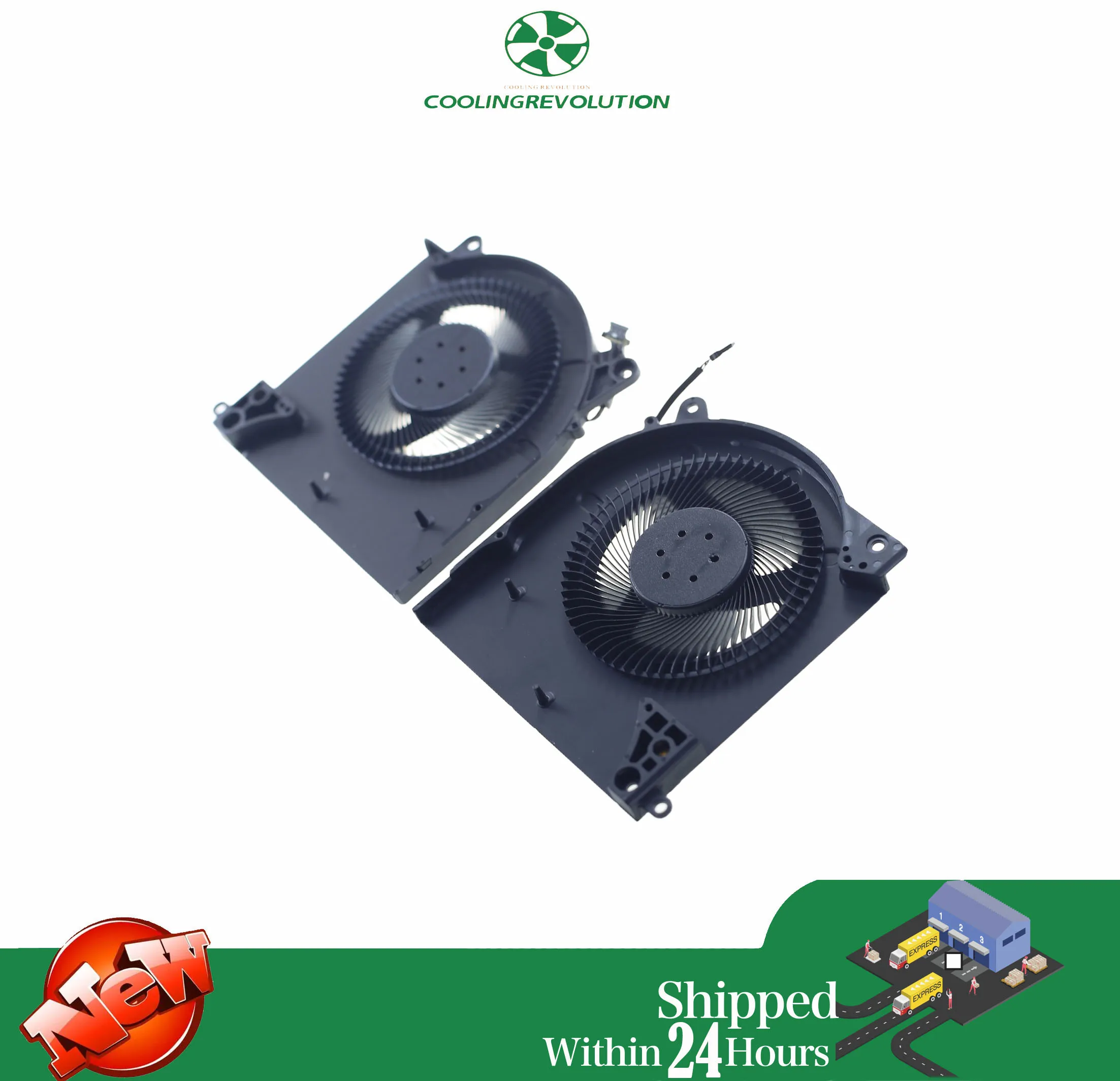 Laptop CPU GPU Cooling Fan EG50061S1-C070-S9A EG50061S1-C080-S9A DC12V for DELL Alienware M15 R3 R4 RTX 2070 3070 0TG9V0 0D1X38