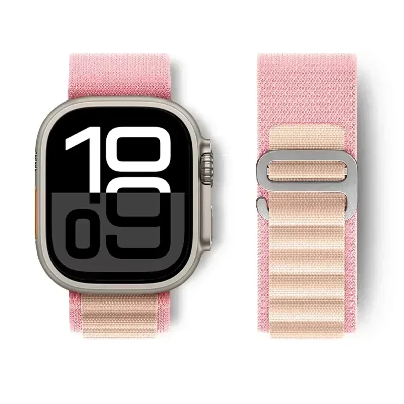 Alpine Loop für Apple Watch Ultra 4 3 2 49mm 42 46mm 40 44mm 41 45mm Sport Correa Nylon Armbänder iWatch Series 12 11 10 9 8 7 Band – Detail 26