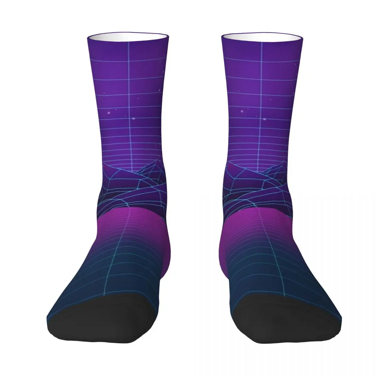 

Inside the Synthwave Space Socks snow Sports designer brand new in's Women Socks Men's