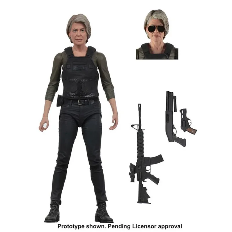NECA 7 بوصة المنهي 2 يوم الحكم T-800 سارة كونور أرنولد شوارزنيغر عمل الشكل تحصيل نموذج لعبة
