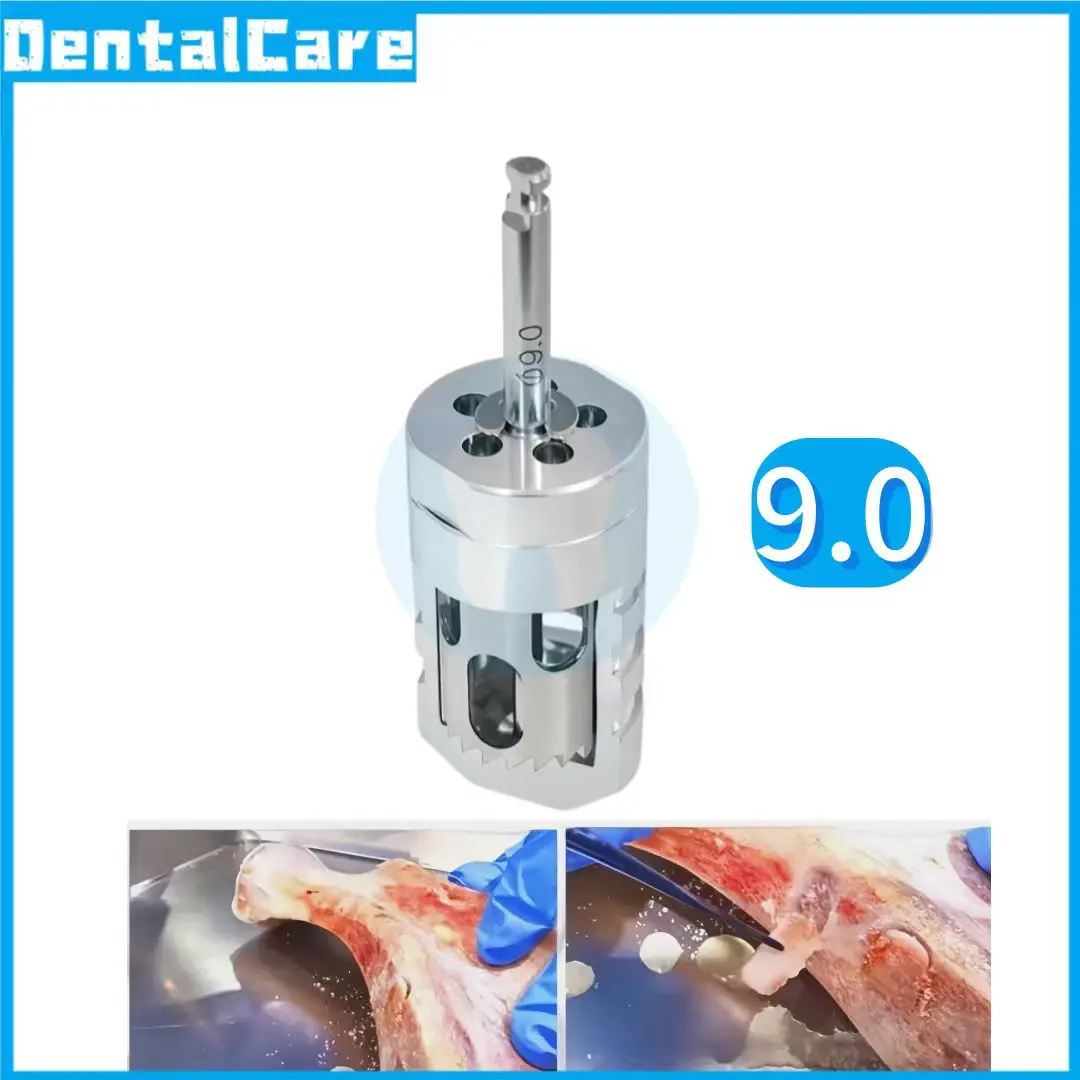 1Pcs Dental Semilunar Bone Collector Drill GBR SLT Semilunar Technique Semilunar Shell Bone Argumentation Easy Bone Colloector
