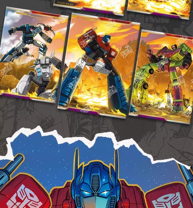 KAYOU Authentieke Nieuwe Transformers Card Energy Critical Edition Collector's Card Elite Pack Anime Merchandise Kindercadeau