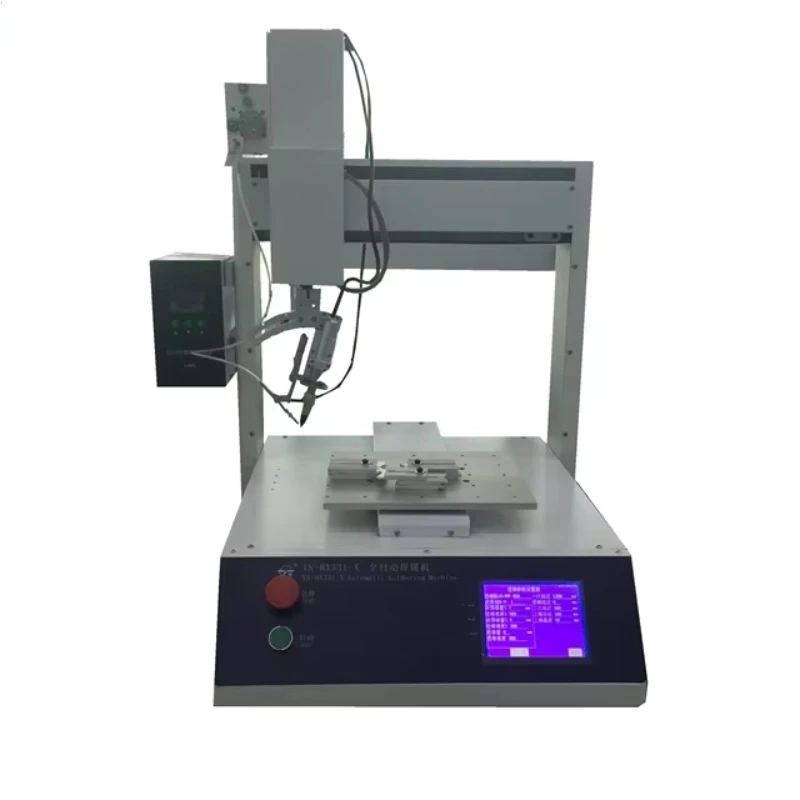 China Factory 4 Axis Automatic Selective Soldering Robot Benchtop Spot Solder Robot for SMT PCB Solder Machine