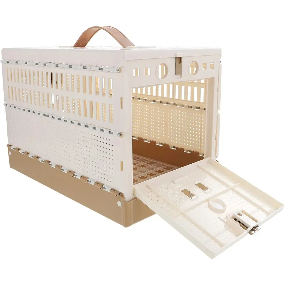 

Портативная складная клетка для домашних и спортивных птиц - идеальна для путешествий и отдыха, легко чистится