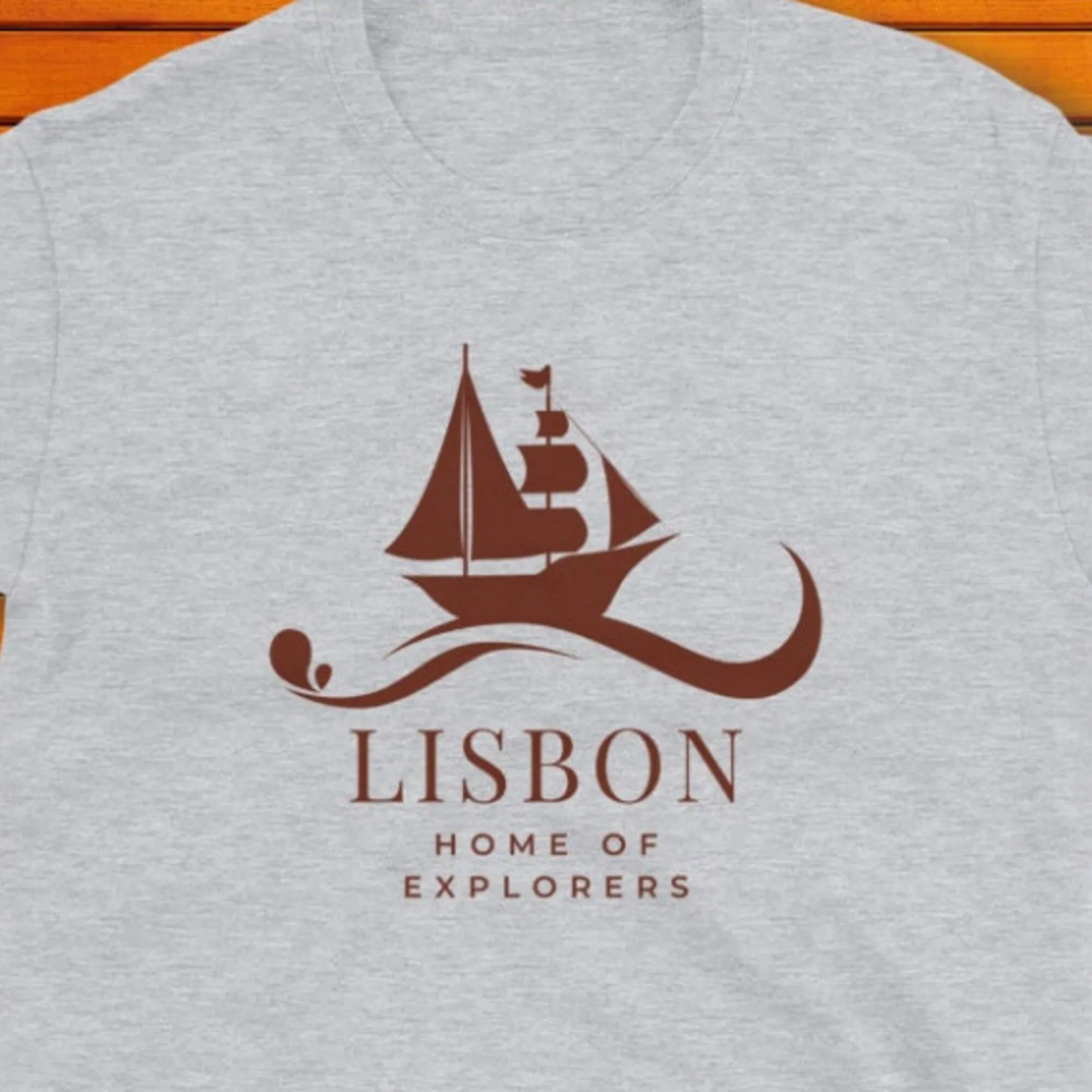 Футболка из Лиссабона, португальский сувенир, Лиссабон для путешественника, дома исследователей, длинные или Короткие рукава