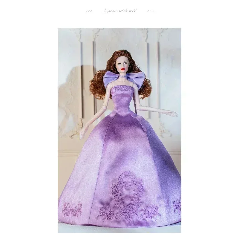 أنماط مصممة من إكسسوارات الألعاب المصنوعة يدويًا ملابس فساتين الهدايا لدمى BB Xianxian FR 1/6