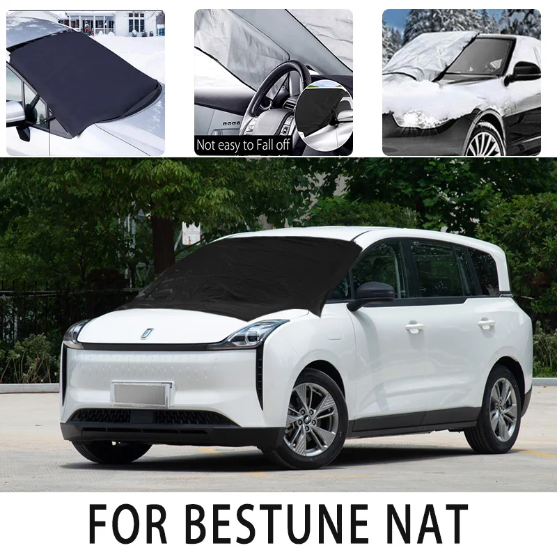 

Car snow cover front cover for BESTUNE NAT snowprotection heat insulation shading, wind Frost prevention car accessories