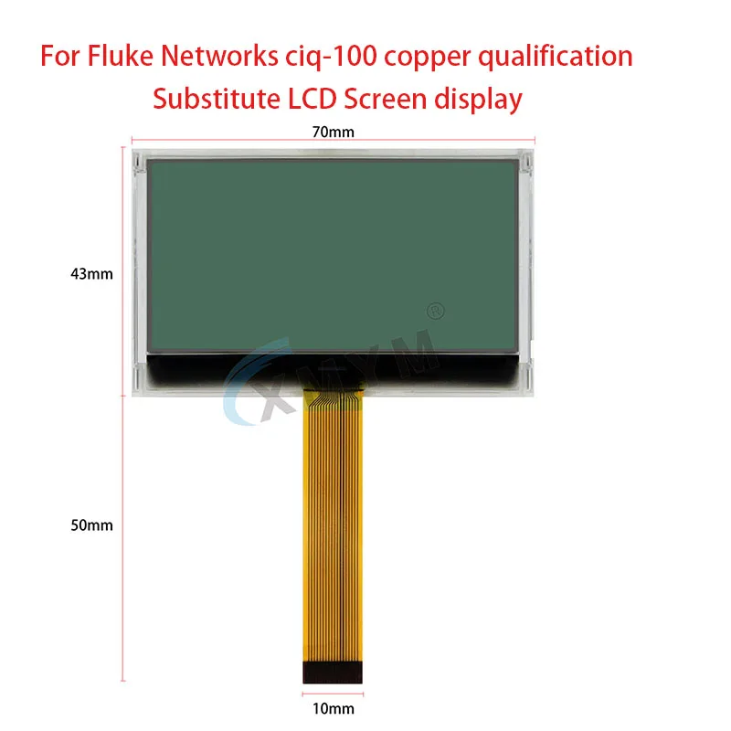 For Fluke Networks ciq-100 copper qualification  Substitute LCD Screen display