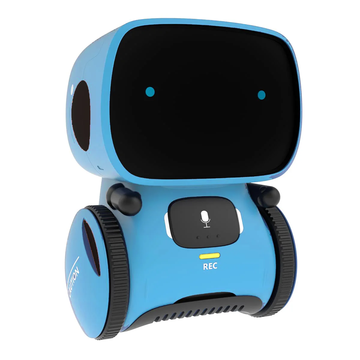 

Blue Smart Robot AT001 Toy Intellingent Partner With Voice Control And Touch Sensor Singing Dancing Talking For Kids Toy Gift