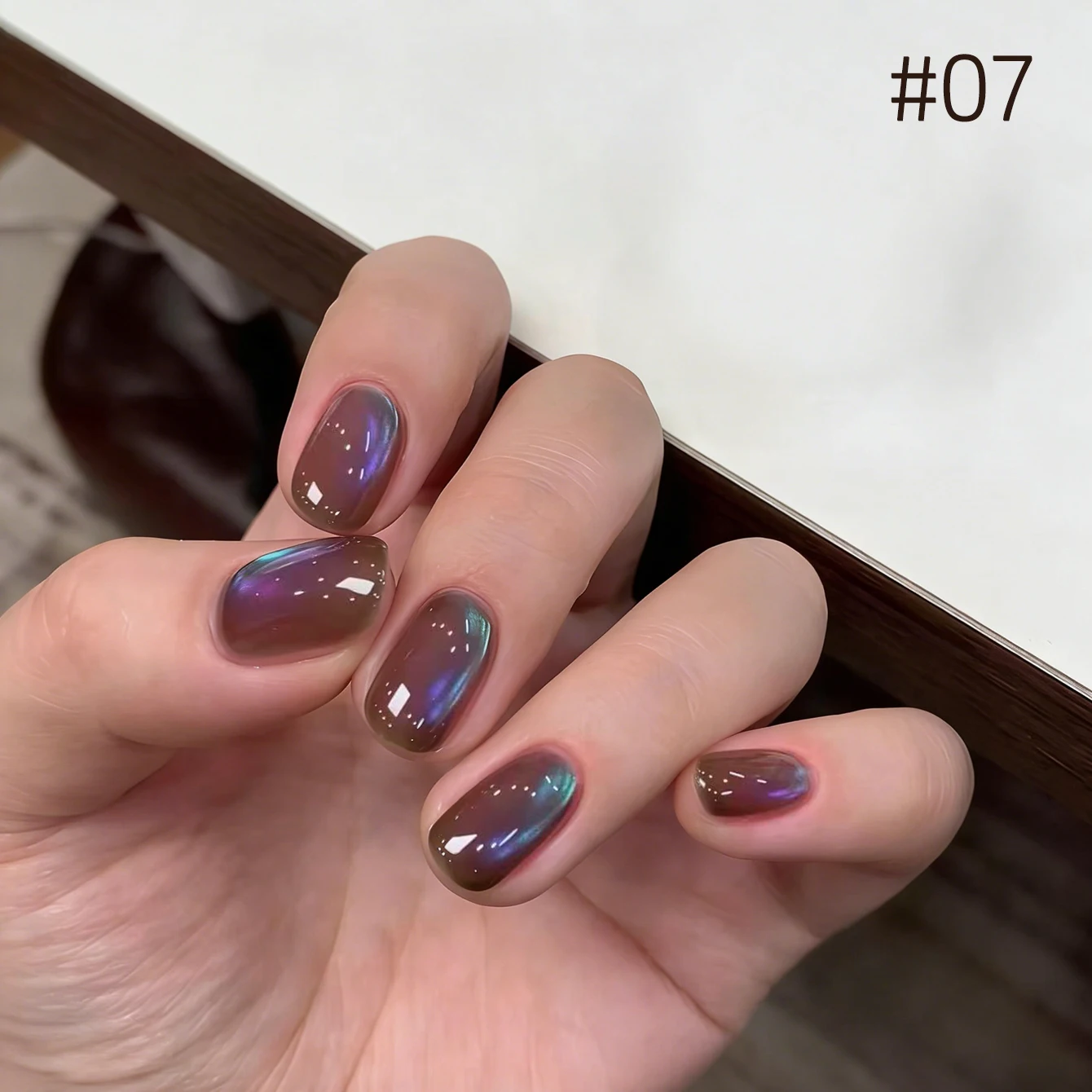 MIANEL Orion Nebula Katzenauge Gel-Nagellack Funkelnder Kristall-Schimmer Blau Lila Gold 2026 Frühling/Sommer Einzigartig Speziell