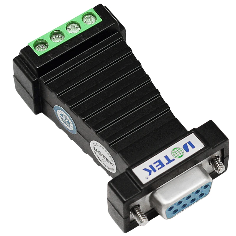 UOTEK Mini RS-232 to RS-485 Converter RS232 To RS485 Conversion Adapter DB9 Connector UT-2211 Half Duplex