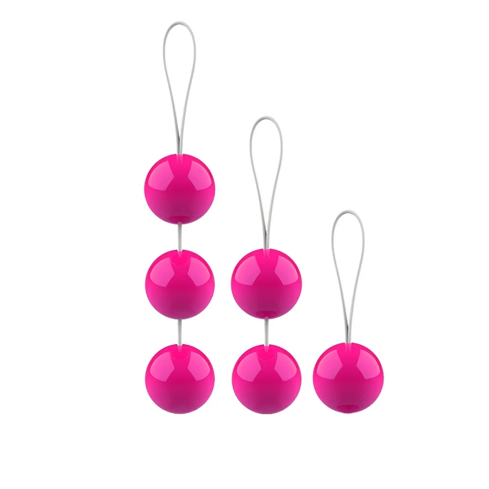 Kegel Balls Vaginal Trainer ABS Steel Ball Ben Wa Geisha Pelvic Floor Exercise Tightening Set for Women