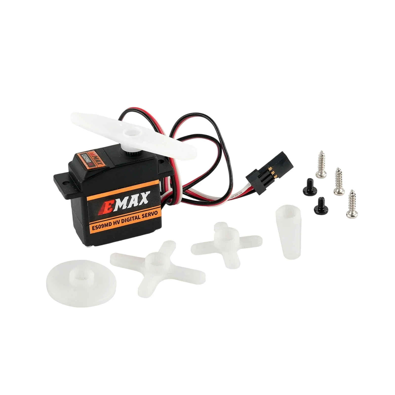 

Emax ES09MD HV 6-8.4V All-Purpose High Voltage Metal Gear Digital Servo For RC UAV Helicopters Airplane Truck Boat Car Parts